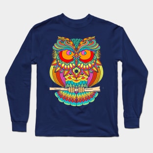 Beautiful Bright Owl Long Sleeve T-Shirt